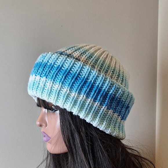 Handmade Multicolor Soft Hat Beanie - Picture 8 of 8